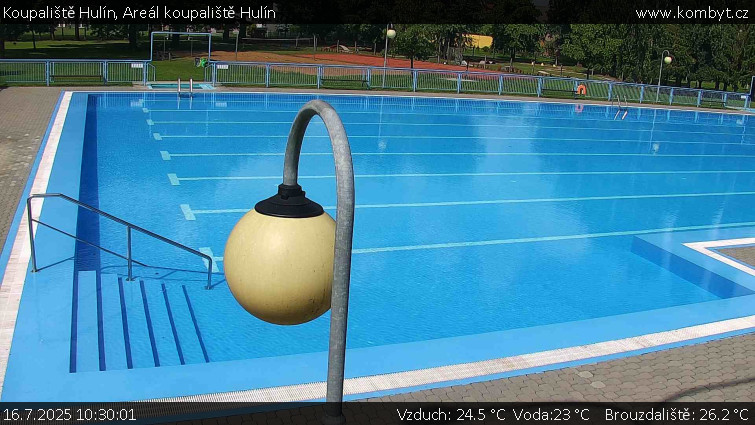 Koupaliště Hulín - Areál koupaliště Hulín - 16.7.2025 v 10:30 Koupaliště Hulín - Areál koupaliště Hulín - 16.7.2025 v 10:30