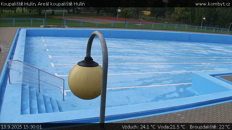 Koupaliště Hulín - Areál koupaliště Hulín - 13.9.2025 v 15:30 Koupaliště Hulín - Areál koupaliště Hulín - 13.9.2025 v 15:30