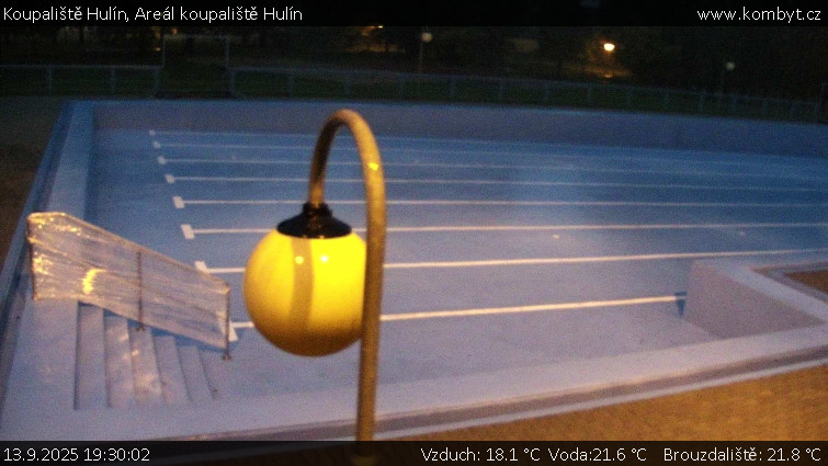 Koupaliště Hulín - Areál koupaliště Hulín - 13.9.2025 v 19:30 Koupaliště Hulín - Areál koupaliště Hulín - 13.9.2025 v 19:30