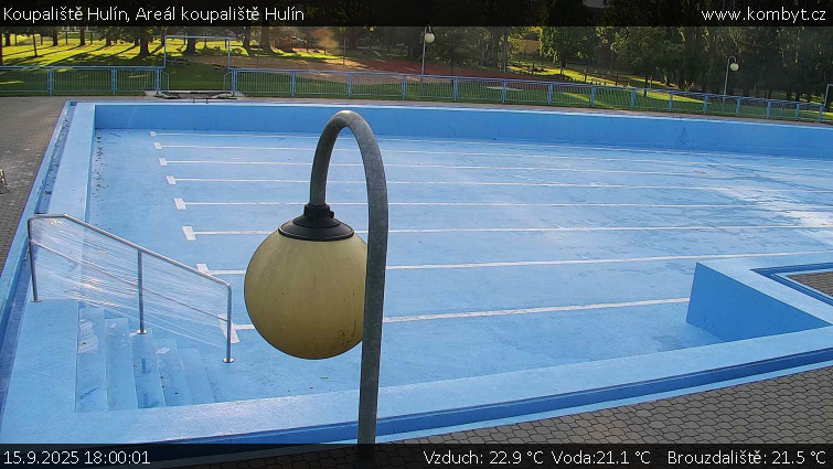 Koupaliště Hulín - Areál koupaliště Hulín - 15.9.2025 v 18:00 Koupaliště Hulín - Areál koupaliště Hulín - 15.9.2025 v 18:00