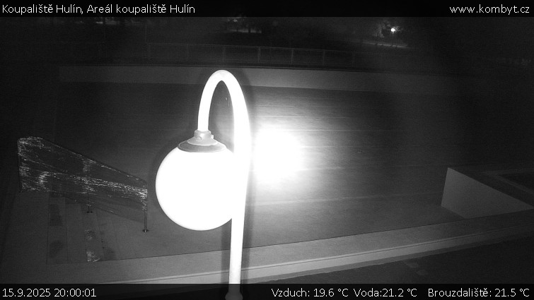 Koupaliště Hulín - Areál koupaliště Hulín - 15.9.2025 v 20:00 Koupaliště Hulín - Areál koupaliště Hulín - 15.9.2025 v 20:00