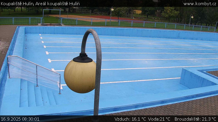 Koupaliště Hulín - Areál koupaliště Hulín - 16.9.2025 v 08:30