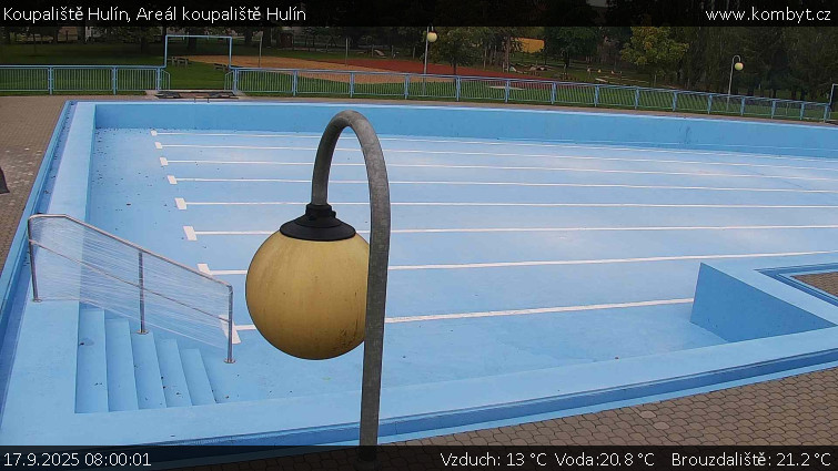 Koupaliště Hulín - Areál koupaliště Hulín - 17.9.2025 v 08:00 Koupaliště Hulín - Areál koupaliště Hulín - 17.9.2025 v 08:00