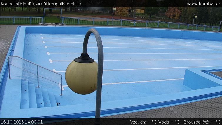 Koupaliště Hulín - Areál koupaliště Hulín - 16.10.2025 v 14:00 Koupaliště Hulín - Areál koupaliště Hulín - 16.10.2025 v 14:00