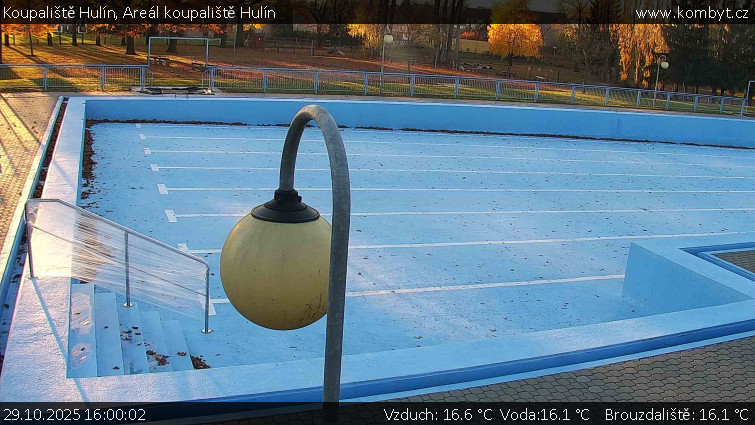 Koupaliště Hulín - Areál koupaliště Hulín - 29.10.2025 v 16:00 Koupaliště Hulín - Areál koupaliště Hulín - 29.10.2025 v 16:00