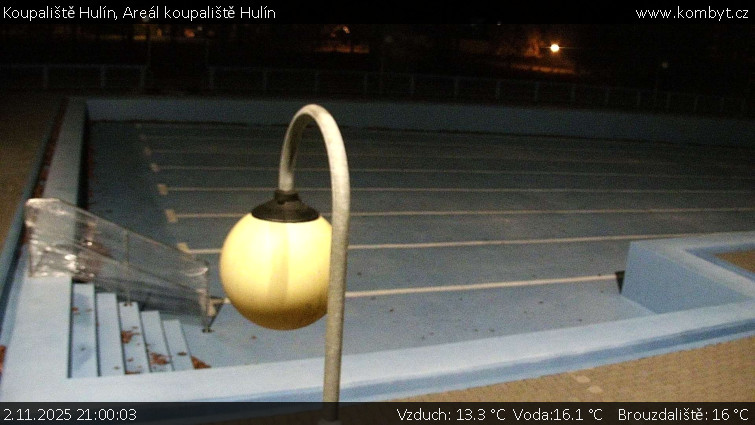 Koupaliště Hulín - Areál koupaliště Hulín - 2.11.2025 v 21:00 Koupaliště Hulín - Areál koupaliště Hulín - 2.11.2025 v 21:00
