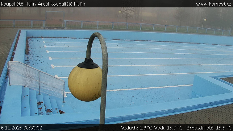 Koupaliště Hulín - Areál koupaliště Hulín - 6.11.2025 v 08:30