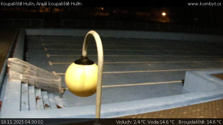Koupaliště Hulín - Areál koupaliště Hulín - 18.11.2025 v 04:30