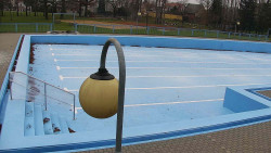 Areál koupaliště Hulín