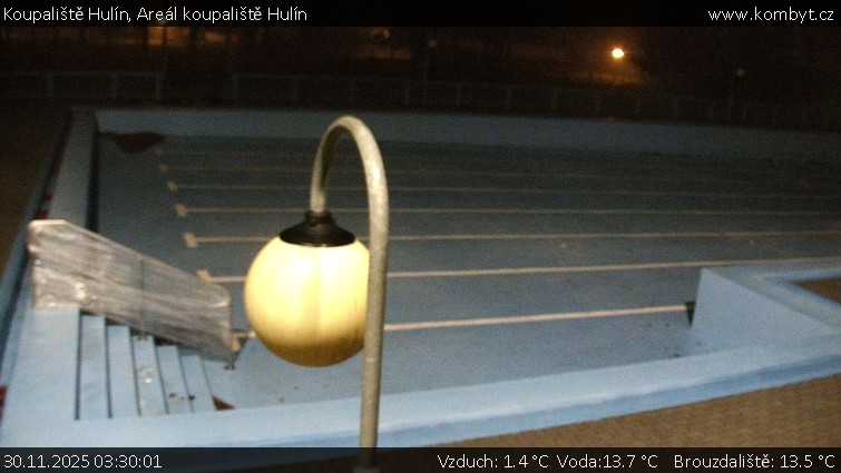 Koupaliště Hulín - Areál koupaliště Hulín - 30.11.2025 v 03:30