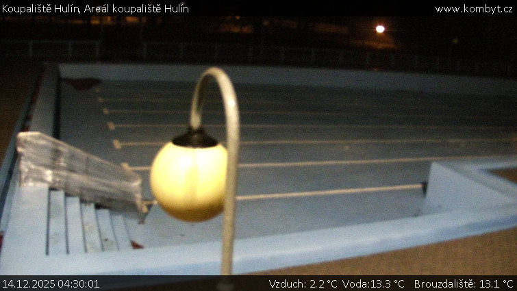 Koupaliště Hulín - Areál koupaliště Hulín - 14.12.2025 v 04:30