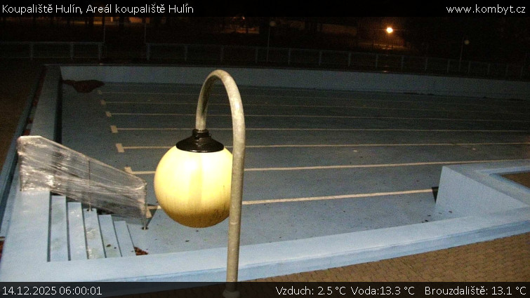 Koupaliště Hulín - Areál koupaliště Hulín - 14.12.2025 v 06:00