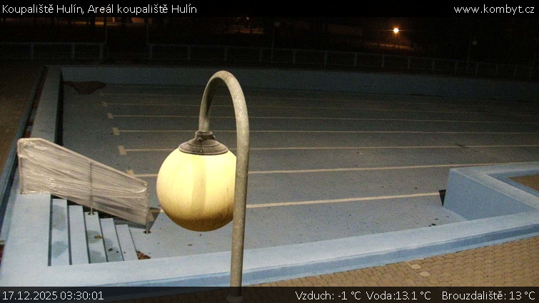 Koupaliště Hulín - Areál koupaliště Hulín - 17.12.2025 v 03:30