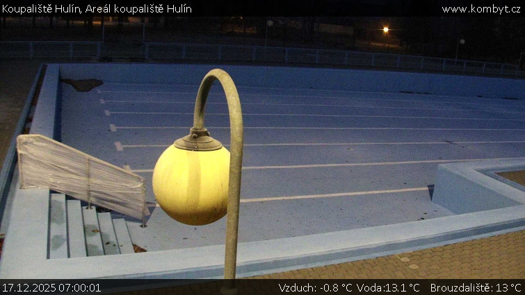 Koupaliště Hulín - Areál koupaliště Hulín - 17.12.2025 v 07:00