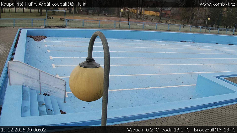 Koupaliště Hulín - Areál koupaliště Hulín - 17.12.2025 v 09:00