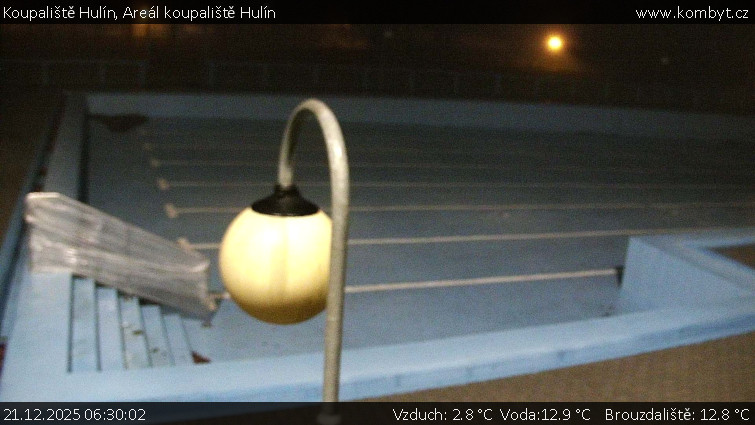 Koupaliště Hulín - Areál koupaliště Hulín - 21.12.2025 v 06:30