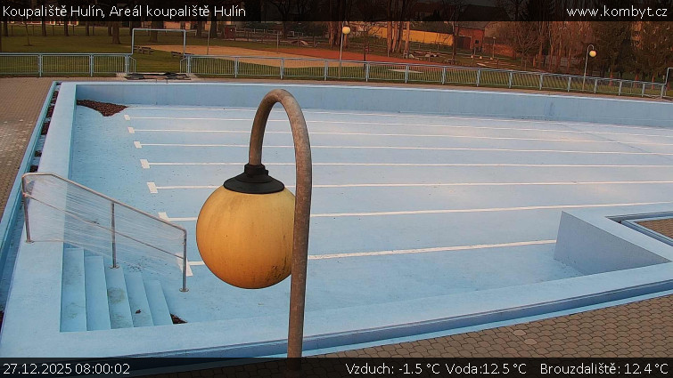 Koupaliště Hulín - Areál koupaliště Hulín - 27.12.2025 v 08:00
