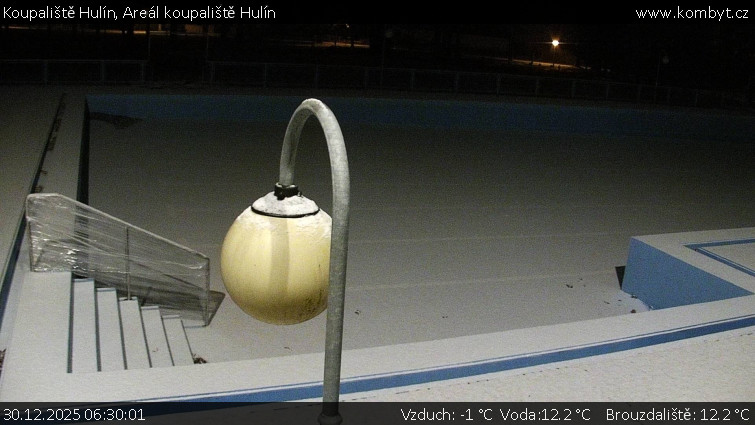 Koupaliště Hulín - Areál koupaliště Hulín - 30.12.2025 v 06:30