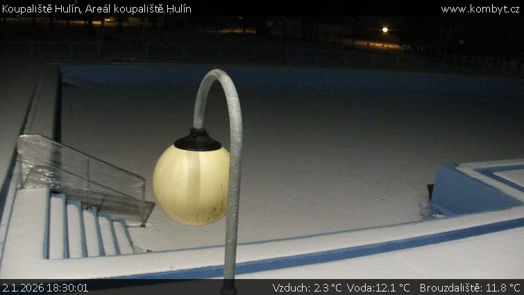 Koupaliště Hulín - Areál koupaliště Hulín - 2.1.2026 v 18:30