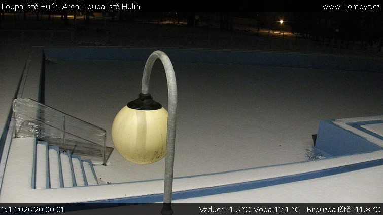 Koupaliště Hulín - Areál koupaliště Hulín - 2.1.2026 v 20:00