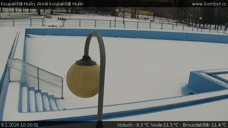 Koupaliště Hulín - Areál koupaliště Hulín - 9.1.2026 v 10:30
