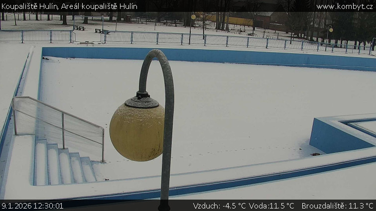 Koupaliště Hulín - Areál koupaliště Hulín - 9.1.2026 v 12:30