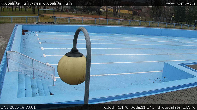 Koupaliště Hulín - Areál koupaliště Hulín - 17.3.2026 v 08:30