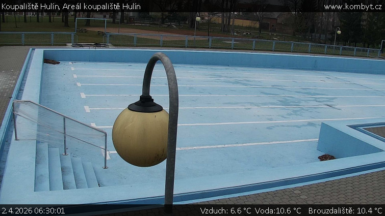 Koupaliště Hulín - Areál koupaliště Hulín - 2.4.2026 v 06:30