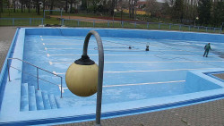 Areál koupaliště Hulín
