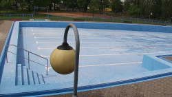 Areál koupaliště Hulín