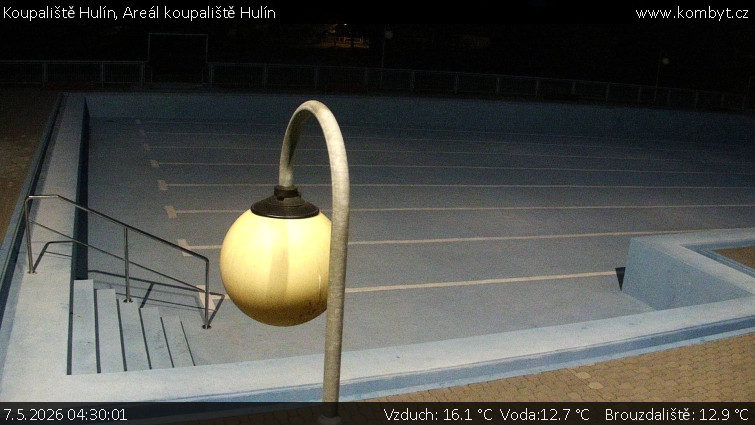 Koupaliště Hulín - Areál koupaliště Hulín - 7.5.2026 v 04:30