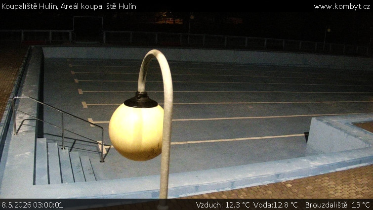 Koupaliště Hulín - Areál koupaliště Hulín - 8.5.2026 v 03:00