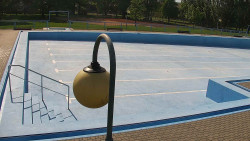 Areál koupaliště Hulín