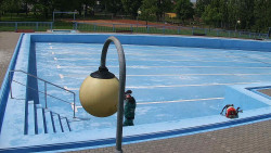 Areál koupaliště Hulín