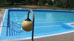 Areál koupaliště Hulín