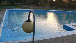 Areál koupaliště Hulín