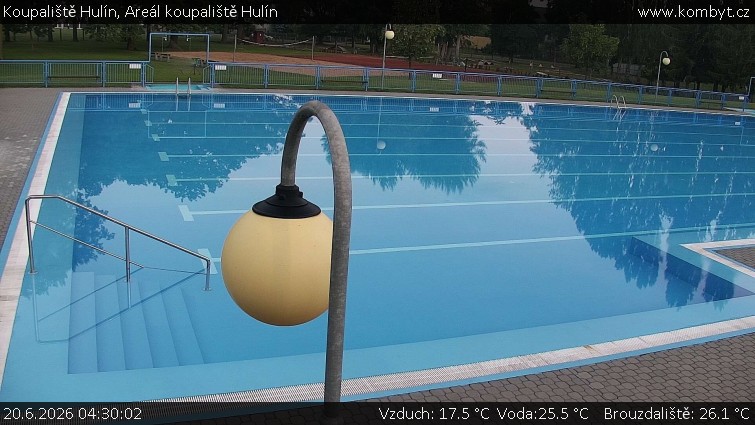Koupaliště Hulín - Areál koupaliště Hulín - 20.6.2026 v 04:30