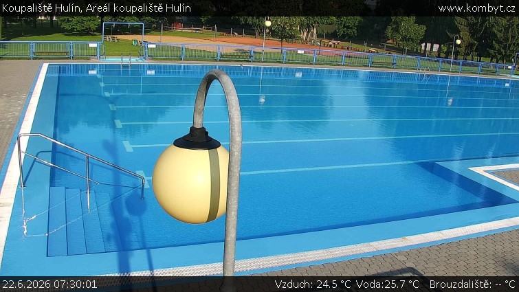 Koupaliště Hulín - Areál koupaliště Hulín - 22.6.2026 v 07:30