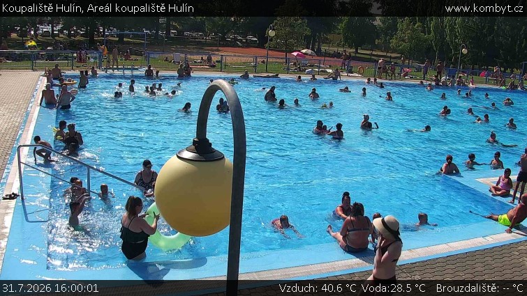 Koupaliště Hulín - Areál koupaliště Hulín - 31.7.2026 v 16:00