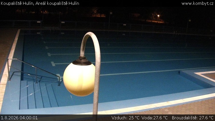 Koupaliště Hulín - Areál koupaliště Hulín - 1.8.2026 v 04:00