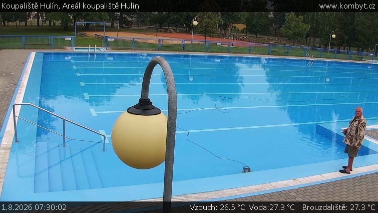 Koupaliště Hulín - Areál koupaliště Hulín - 1.8.2026 v 07:30