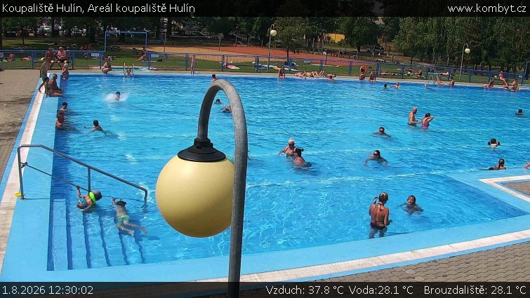 Koupaliště Hulín - Areál koupaliště Hulín - 1.8.2026 v 12:30