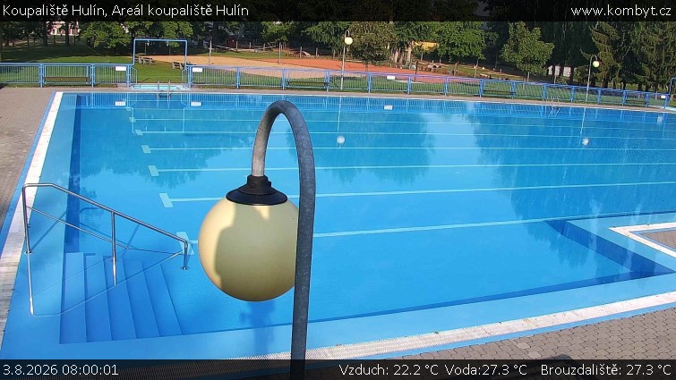 Koupaliště Hulín - Areál koupaliště Hulín - 3.8.2026 v 08:00