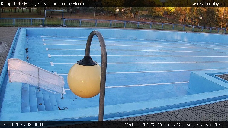 Koupaliště Hulín - Areál koupaliště Hulín - 23.10.2026 v 08:00