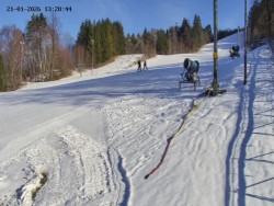 Spodní část sjezdovky č. 4