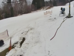 Spodní část sjezdovky č. 4