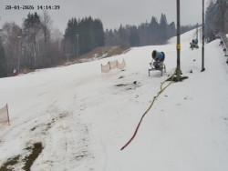 Spodní část sjezdovky č. 4