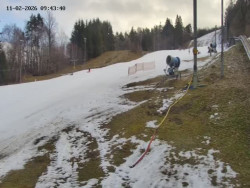 Spodní část sjezdovky č. 4