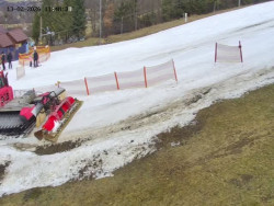 Spodní část sjezdovky č. 4