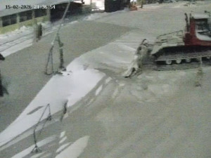 Skiareál Mosty u Jablunkova - Spodní část sjezdovky č. 4 - 15.2.2026 v 22:00